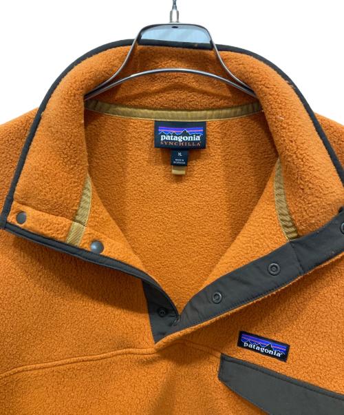 Patagonia（パタゴニア）Patagonia (パタゴニア) ライトウェイト・シンチラ・スナップT・プルオーバー オレンジ サイズ:SIZE XLの古着・服飾アイテム