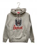 SUPREMEシュプリーム）の古着「クリーチャー スウェットプルオーバーパーカー グレー」｜グレー