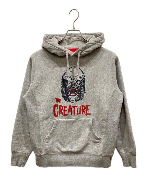 SUPREME（シュプリーム）Supreme (シュプリーム) クリーチャー スウェットプルオーバーパーカー グレー グレー サイズ:SIZE Sの古着・服飾アイテム