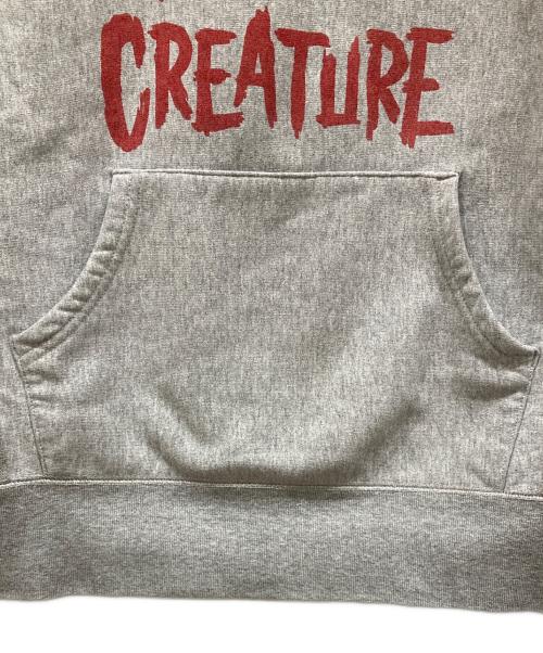 SUPREME（シュプリーム）Supreme (シュプリーム) クリーチャー スウェットプルオーバーパーカー グレー グレー サイズ:SIZE Sの古着・服飾アイテム