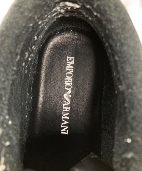 GIORGIO ARMANI（ジョルジョアルマーニ）GIORGIO ARMANI (ジョルジョアルマーニ) ボリュームソールスニーカー カーキ×ブラック サイズ:SIZE 26cmの古着・服飾アイテム