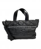 DIESELディーゼル）の古着「キルティング2WAYトートバッグ」｜ブラック