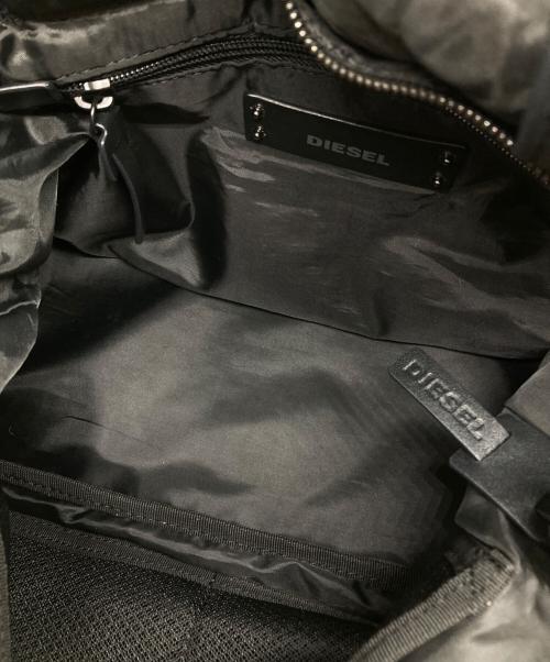 DIESEL（ディーゼル）DIESEL (ディーゼル) キルティング2WAYトートバッグ ブラックの古着・服飾アイテム