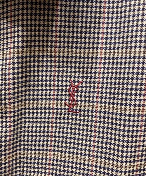 Yves Saint Laurent（イヴサンローラン）Yves Saint Laurent (イヴサンローラン) リバーシブルジャケット ブラック サイズ:SIZE 95の古着・服飾アイテム