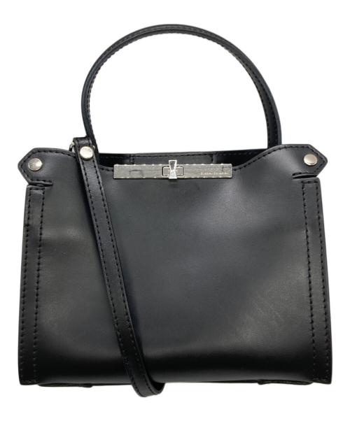 GIANNI CHIARINI（ジャンニ キアリーニ）GIANNI CHIARINI (ジャンニ キアリーニ) ショルダーバッグ ブラックの古着・服飾アイテム