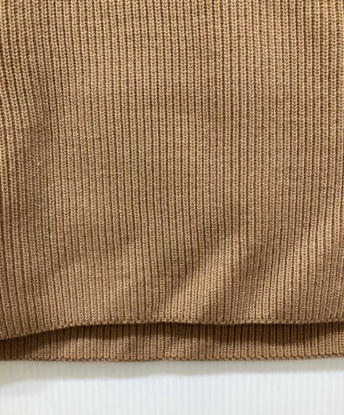 AURALEE（オーラリー）AURALEE (オーラリー) SUPER FINE WOOL RIB KNIT RAGLAN PULLOVER ブラウン サイズ:SIZE 1の古着・服飾アイテム
