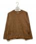 AURALEE（オーラリー）の古着「SUPER FINE WOOL RIB KNIT RAGLAN PULLOVER」｜ブラウン