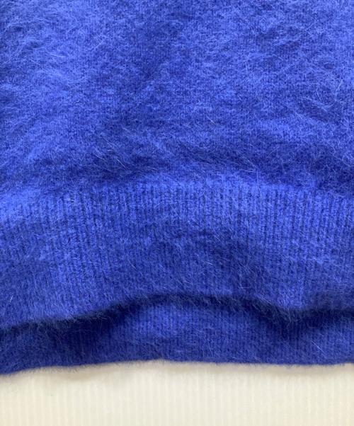 BEAUTY&YOUTH（ビューティーアンドユース）BEAUTY&YOUTH (ビューティーアンドユース) フォックスカシミヤブレンド Vネックニットプルオーバー ブルー サイズ:無しの古着・服飾アイテム