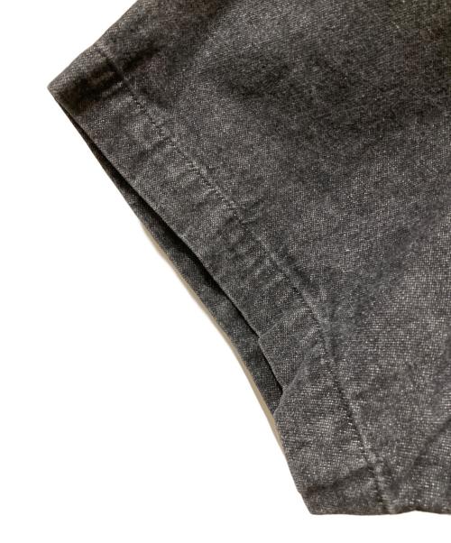 SUPREME（シュプリーム）Supreme (シュプリーム) 刺繍ブラックデニムシャツ ブラック サイズ:SIZE Lの古着・服飾アイテム