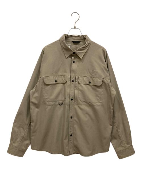 THE NORTH FACE（ザ ノース フェイス）THE NORTH FACE (ザ ノース フェイス) Firefly Canopy Shirt ベージュ サイズ:XLの古着・服飾アイテム