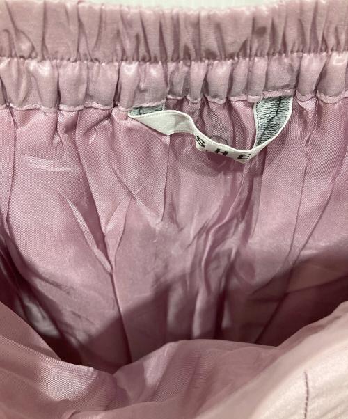 SHE TOKYO（シートーキョー）SHE TOKYO (シートーキョー) タックシルクスカート ピンク サイズ:SIZE 34の古着・服飾アイテム