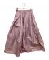 SHE TOKYO (シートーキョー) タックシルクスカート ピンク サイズ:SIZE 34：8000円