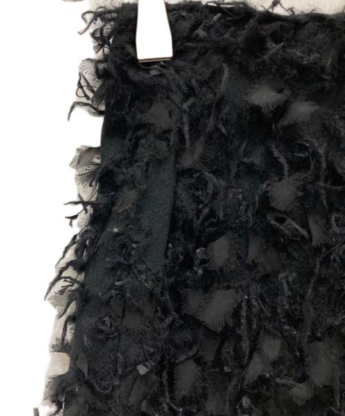 SHE TOKYO（シートーキョー）SHE Tokyo (シートーキョー) モケロングスカート ブラック サイズ:SIZE 34の古着・服飾アイテム