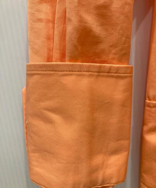 DSQUARED2（ディースクエアード）DSQUARED2 (ディースクエアード) ベルト付きシャツワンピース オレンジ サイズ:SIZE 36の古着・服飾アイテム