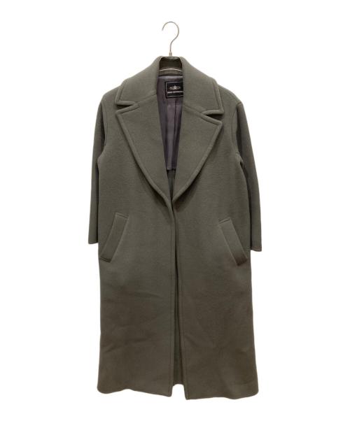 GRACE CONTINENTAL（（グレースコンチネンタル）GRACE CONTINENTAL (（グレースコンチネンタル) ベルテッドリバーコート グレー サイズ:SIZE 34の古着・服飾アイテム