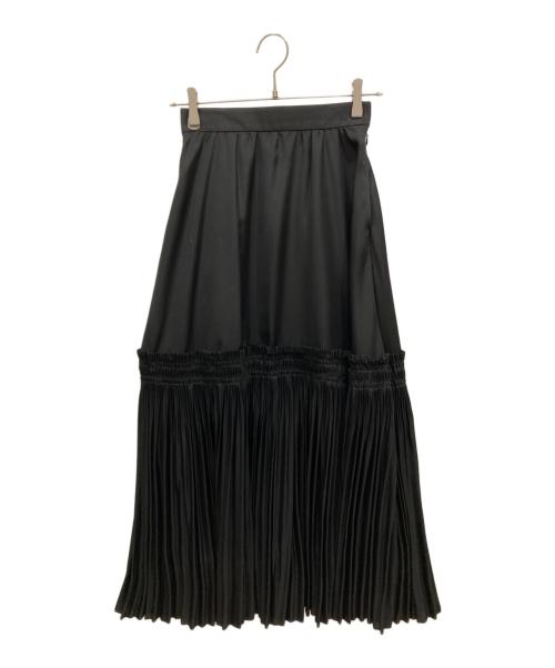 SHE TOKYO（シートーキョー）SHE Tokyo (シートーキョー) プリーツスカート ブラック サイズ:SIZE 34の古着・服飾アイテム