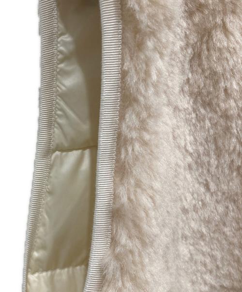 MONCLER（モンクレール）MONCLER (モンクレール) ロングダウンベスト ベージュ サイズ:SIZE 0の古着・服飾アイテム