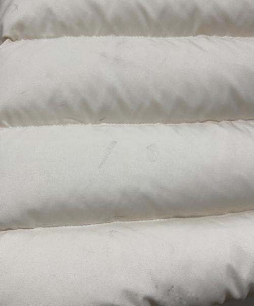 MONCLER（モンクレール）MONCLER (モンクレール) ロングダウンベスト ベージュ サイズ:SIZE 0の古着・服飾アイテム