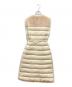 MONCLER (モンクレール) ロングダウンベスト ベージュ サイズ:SIZE 0：100000円