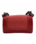 CHANEL (シャネル) チェーンショルダーバッグ　ボーイシャネル レッド：250000円
