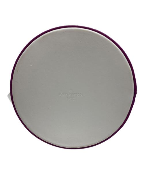 LOUIS VUITTON（ルイ ヴィトン）LOUIS VUITTON (ルイ ヴィトン) ペイントカンバッグ ホワイト×パープルの古着・服飾アイテム