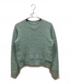 STEVEN ALANスティーブンアラン）の古着「ショートニット」｜グリーン