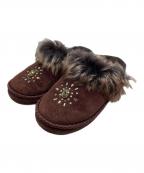 UGGアグ）の古着「ストーンファーサボサンダル」｜ブラウン