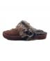 UGG (アグ) ストーンファーサボサンダル ブラウン サイズ:24cm：5000円