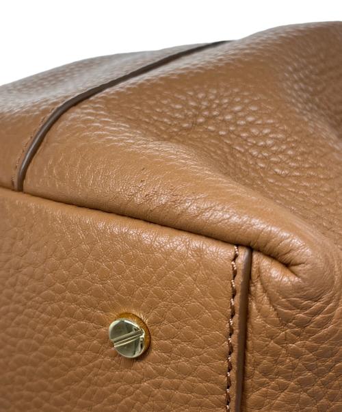 TORY BURCH（トリーバーチ）TORY BURCH (トリーバーチ) チェーンレザートートバッグ ブラウンの古着・服飾アイテム