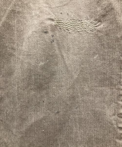 JOHNBULL（ジョンブル）Johnbull (ジョンブル) コーデュロイワイドパンツ ダメージパンツ カーキ サイズ:SIZE Mの古着・服飾アイテム