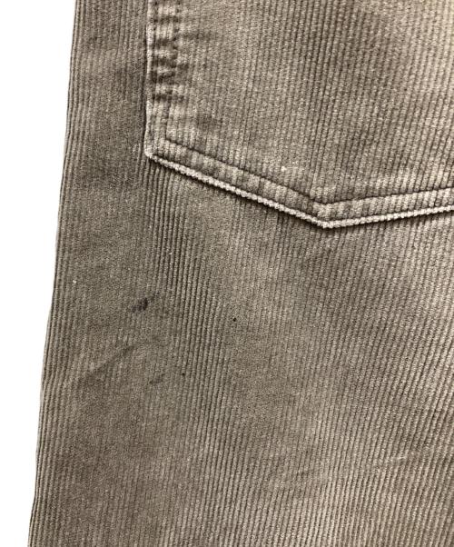 JOHNBULL（ジョンブル）Johnbull (ジョンブル) コーデュロイワイドパンツ ダメージパンツ カーキ サイズ:SIZE Mの古着・服飾アイテム