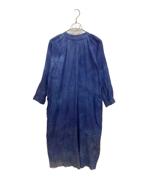 LOVE TANJANE（ラブタンジェイン）LOVE TANJANE (ラブタンジェイン) タイダイ染めロングワンピース ブルー サイズ:不明の古着・服飾アイテム