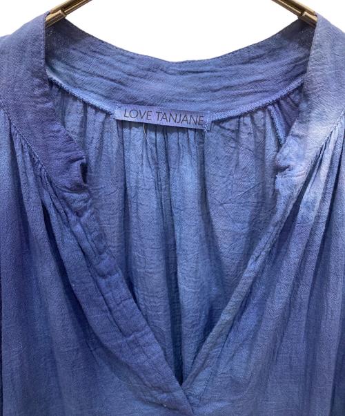 LOVE TANJANE（ラブタンジェイン）LOVE TANJANE (ラブタンジェイン) タイダイ染めロングワンピース ブルー サイズ:不明の古着・服飾アイテム