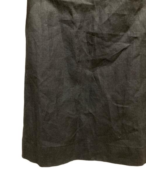 ASEEDONCLOUD（アシードンクラウド）ASEEDONCLOUD (アシードンクラウド) リネンコート ブラック サイズ:Mの古着・服飾アイテム