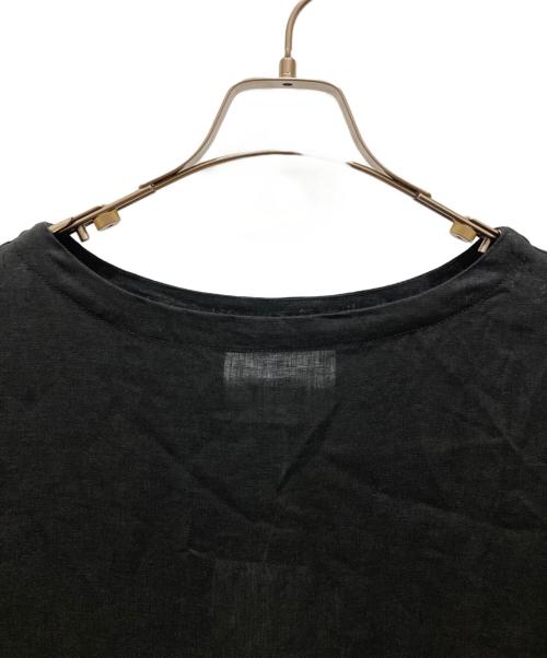 universal tissu（ユニバーサルティシュ）UNIVERSAL TISSU (ユニバーサルティシュ) リネンワンピース ブラック サイズ:SIZE Free 未使用品の古着・服飾アイテム