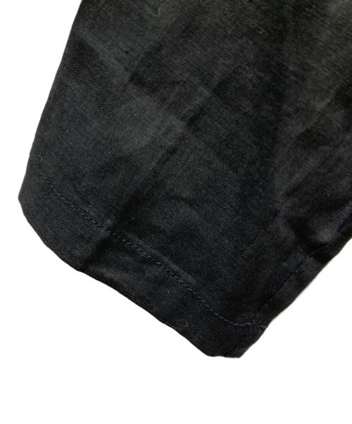 universal tissu（ユニバーサルティシュ）UNIVERSAL TISSU (ユニバーサルティシュ) リネンワンピース ブラック サイズ:SIZE Free 未使用品の古着・服飾アイテム