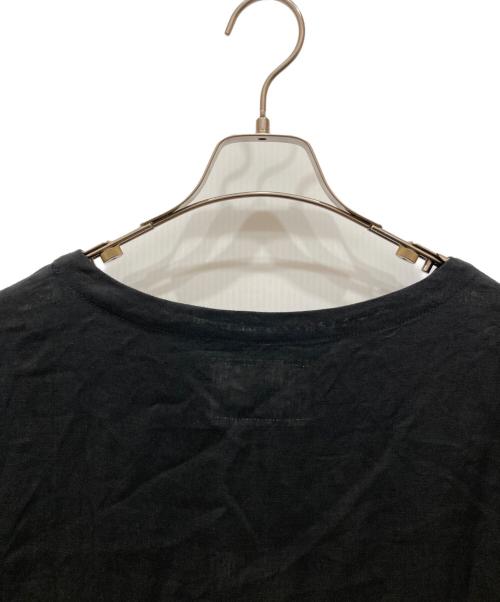 universal tissu（ユニバーサルティシュ）UNIVERSAL TISSU (ユニバーサルティシュ) リネンワンピース ブラック サイズ:SIZE Free 未使用品の古着・服飾アイテム