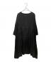 UNIVERSAL TISSU (ユニバーサルティシュ) リネンワンピース ブラック サイズ:SIZE Free 未使用品：10000円