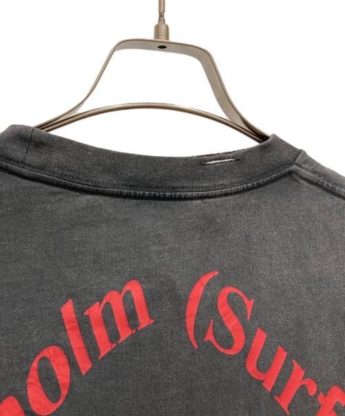 Stockholm Surfboard Club（ストックホルム サーフボード クラブ）Stockholm Surfboard Club (ストックホルム サーフボード クラブ) レイヤード ボックス ロングスリーブティー ブラック サイズ:Ⅿの古着・服飾アイテム