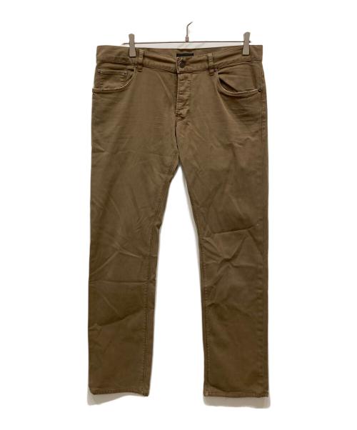 PRADA（プラダ）PRADA (プラダ) スリムパンツ ブラウン サイズ:SIZE 34の古着・服飾アイテム