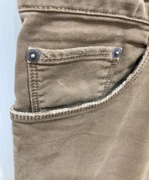 PRADA（プラダ）PRADA (プラダ) スリムパンツ ブラウン サイズ:SIZE 34の古着・服飾アイテム