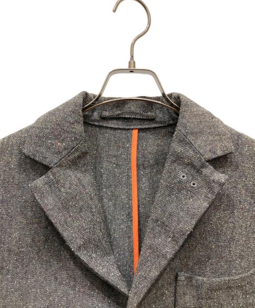 EVISU（エヴィス）EVISU (エヴィス) エルボーパッチテーラードジャケット グレー サイズ:40の古着・服飾アイテム