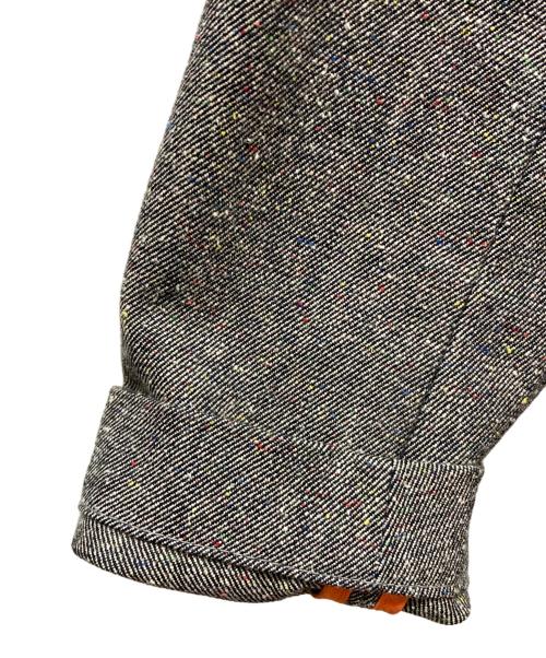 EVISU（エヴィス）EVISU (エヴィス) エルボーパッチテーラードジャケット グレー サイズ:40の古着・服飾アイテム