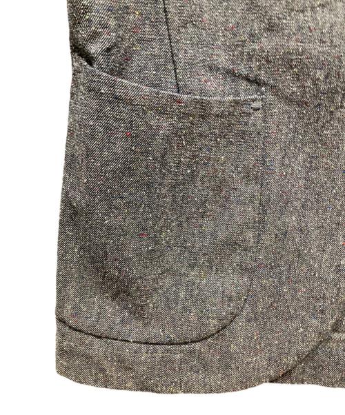 EVISU（エヴィス）EVISU (エヴィス) エルボーパッチテーラードジャケット グレー サイズ:40の古着・服飾アイテム
