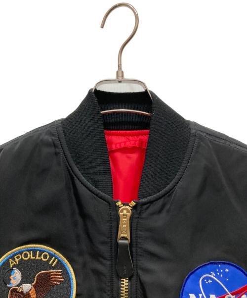 ALPHA（アルファ）ALPHA (アルファ) リバーシブルフライトジャケット ブラック サイズ:SIZE Mの古着・服飾アイテム