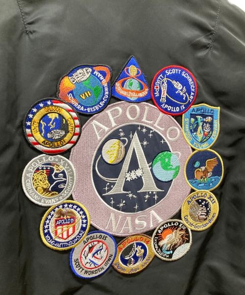 ALPHA（アルファ）ALPHA (アルファ) リバーシブルフライトジャケット ブラック サイズ:SIZE Mの古着・服飾アイテム