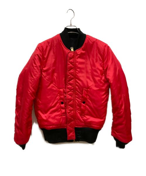 ALPHA（アルファ）ALPHA (アルファ) リバーシブルフライトジャケット ブラック サイズ:SIZE Mの古着・服飾アイテム