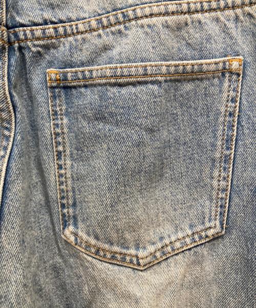 GUCCI（グッチ）GUCCI (グッチ) カットオフフレアデニムデニムパンツ インディゴ サイズ:26の古着・服飾アイテム