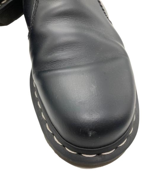 Dr.Martens（ドクターマーチン）Dr.Martens (ドクターマーチン) WHITE STITCH LEATHER CHELSEA BOOTS ブラック サイズ:25の古着・服飾アイテム