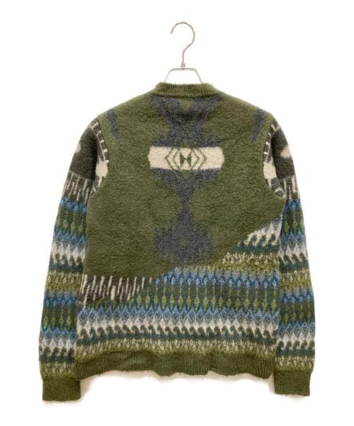 ALANUI（アラヌイ）ALANUI (アラヌイ) ノルディックセーター グリーン サイズ:SIZE Sの古着・服飾アイテム